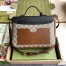 Gucci Padlock Small Handbag In GG Supreme Canvas