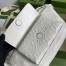Gucci Belt Bag in White GG Embossed Perforated Leather