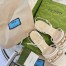 Gucci Horsebit Sandals 25mm in White Leather