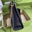 Gucci Small Shoulder Bag in Black Leather with Double G