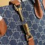 Gucci Jackie 1961 Medium Tote Bag in GG Jacquard Denim