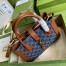 Gucci Jackie 1961 Medium Tote Bag in GG Jacquard Denim