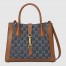 Gucci Jackie 1961 Medium Tote Bag in GG Jacquard Denim
