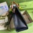 Gucci Diana Medium Tote Bag in Black Leather