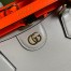 Gucci Diana Medium Tote Bag in White Leather