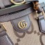Gucci Diana Mini Tote Bag in Jumbo GG Canvas