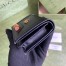 Gucci Diana Card Case Wallet In Black Calfskin