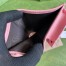 Gucci Diana Card Case Wallet In Pink Calfskin