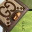 Gucci Diana Card Case Wallet In Jumbo GG Canvas