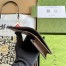 Gucci Diana Card Case Wallet In Jumbo GG Canvas