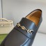 Gucci Women's Interlocking G Horsebit Loafers In Black Leather