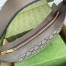 Gucci Ophidia GG Mini Hobo Bag in GG Canvas with Brown Leather