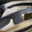 Gucci Messenger Bag in Black GG Embossed Perforated Leather