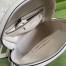 Gucci Men's Medium Backpack In White GG Embossed Leather