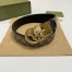 Gucci GG Marmont Reversible Belt 38MM in GG Supreme with Black Leather