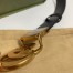 Gucci GG Marmont Reversible Belt 30MM in GG Supreme with Black Leather