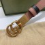 Gucci GG Marmont Reversible Belt 20MM in Pink/Black Leather