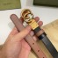 Gucci GG Marmont Reversible Belt 20MM in Pink/Black Leather