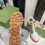 Gucci Ankle Boots in Beige GG Supreme with White Leather