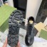 Gucci Ankle Boots in Black GG Supreme with Black Leather