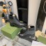 Gucci Ankle Boots in Black GG Supreme with Black Leather