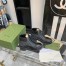 Gucci Ankle Boots in Black GG Supreme with Black Leather