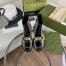 Gucci Interlocking G Horsebit Boots In GG Supreme Canvas