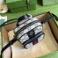 Gucci Ophidia GG Mini Bag in Blue Supreme Canvas
