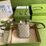 Gucci Ophidia GG Mini Bag in GG Canvas with Brown Leather
