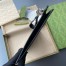 Gucci Portfolio Pouch in Black GG Canvas with Interlocking G