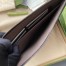 Gucci Portfolio Pouch in Black GG Canvas with Interlocking G