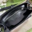 Gucci Messenger Bag with Flap in Black GG Supreme Canvas