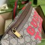 Gucci Belt Bag in Beige GG Supreme with Tiger Letter