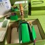 Gucci Bamboo 1947 Small Top Handle Bag in Green Leather