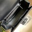 Gucci Bamboo 1947 Small Top Handle Bag in Black Leather