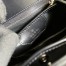 Gucci Bamboo 1947 Small Top Handle Bag in Black Leather