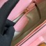 Gucci Bamboo 1947 Small Top Handle Bag in Pink Leather