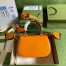 Gucci Bamboo 1947 Small Top Handle Bag in Yellow Leather