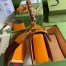 Gucci Bamboo 1947 Small Top Handle Bag in Yellow Leather