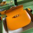 Gucci Bamboo 1947 Small Top Handle Bag in Yellow Leather