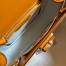 Gucci Bamboo 1947 Small Top Handle Bag in Yellow Leather