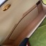 Gucci Horsebit 1955 Small Bag in White Leather with Chain