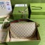 Gucci Horsebit 1955 Small Bag in Beige GG Supreme Canvas