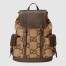 Gucci Backpack in Camel Jumbo GG Canvas