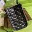 Gucci GG Marmont Small Tote in Black Matelasse Leather