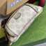 Gucci Belt Bag in White GG Supreme with Interlocking G