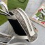 Gucci Ophidia GG Supreme Backpack with White Leather