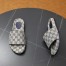 Gucci Men's Slides Sandals in Blue Original GG Canvas