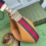Gucci Attache Small Shoulder Bag in Orange Leather