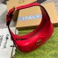 Gucci GG Marmont Half-moon Mini Bag in Red Chevron Leather